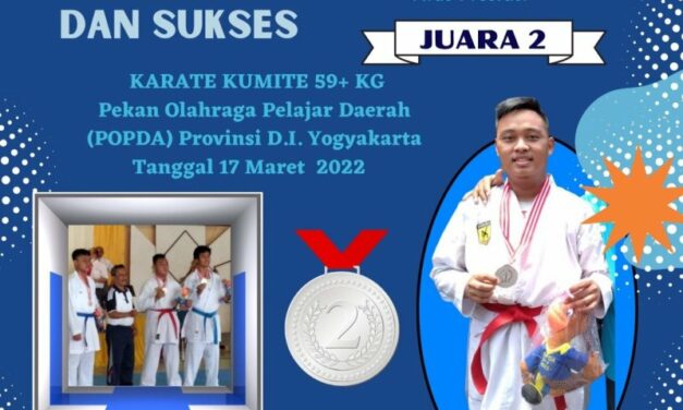 POPDA DIY 2022: MTsN 10 Sleman Raih Medali Perak Cabor Karate