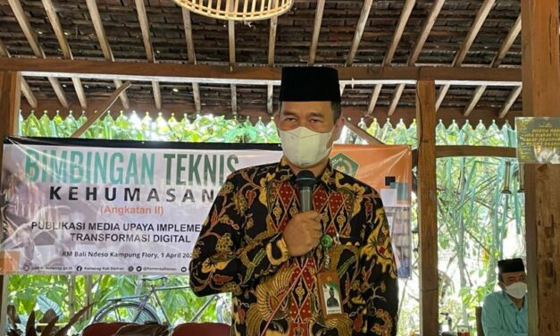 Simak  Arahan Kankemenag dalam Bimtek , MTsN 10 Sleman Bertekad Tingkatkan Publikasi