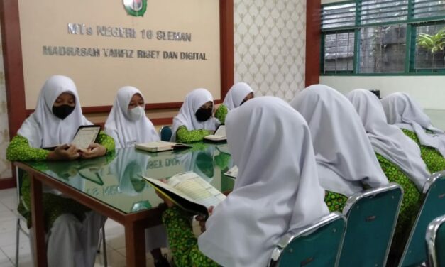 ISI LIBUR ASPD, PROGRAM TAHFIZ MTs NEGERI 10 SLEMAN TETAP DIJALANKAN