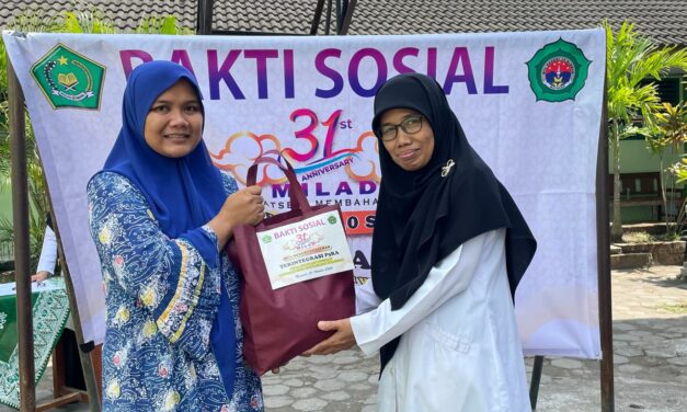 Songsong Milad ke-31, MTs N 10 Sleman Adakan Bakti Sosial