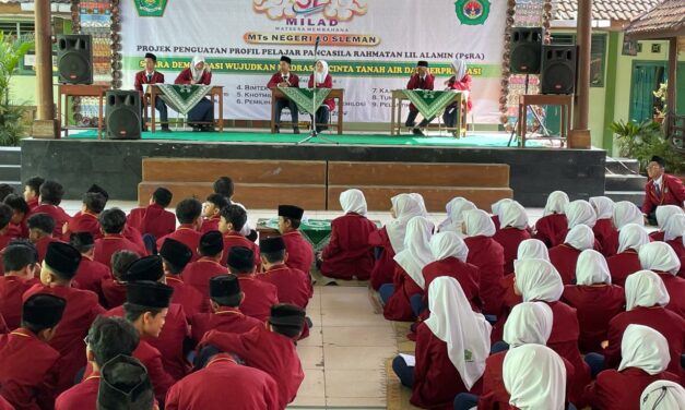 Orasi Paslon Ketua OSIS MTsN 10 Sleman Angkat Isu Menarik