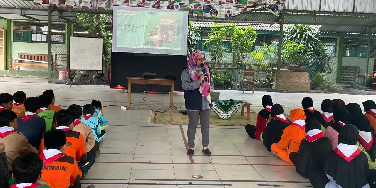 MTsN 10 Sleman Gelar Sosialisasi Kesiapsiagaan Bencana, Libatkan SEKBER SPAB DIY