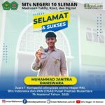 Raih Sembilan Medali Emas dan Satu Perak, Muhammad Janitra Daniswara Jadi Kebanggaan MTsN 10 Sleman