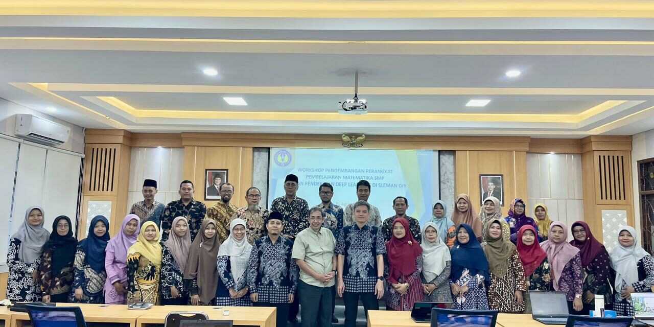 Guru MTsN 10 Sleman Ikuti Workshop Pembelajaran Matematika di UNY