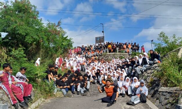 Haornas 2025, MTsN 10 Sleman Gelar Jalan Sehat Susuri Bantaran Sungai Boyong