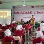 Sosialisasi E-Book Perpustakaan Daerah Sleman,  MTsN 10 Sleman Dapat Pencerahan Pentingnya Literasi