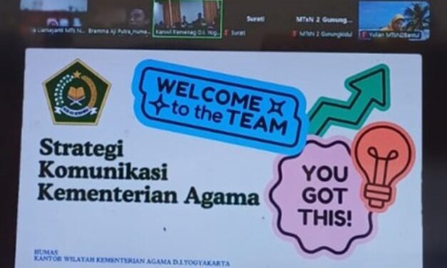 Tingkatkan Publikasi Madrasah, Humas MTsN 10 Sleman Ikuti Penguatan Kapasitas Kehumasan Kanwil Kemenag DIY