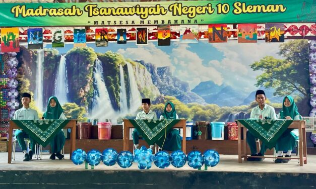 Orasi Calon Ketua OSIS MTsN 10 Sleman Soroti Isu Lingkungan dan Prestasi  Siswa