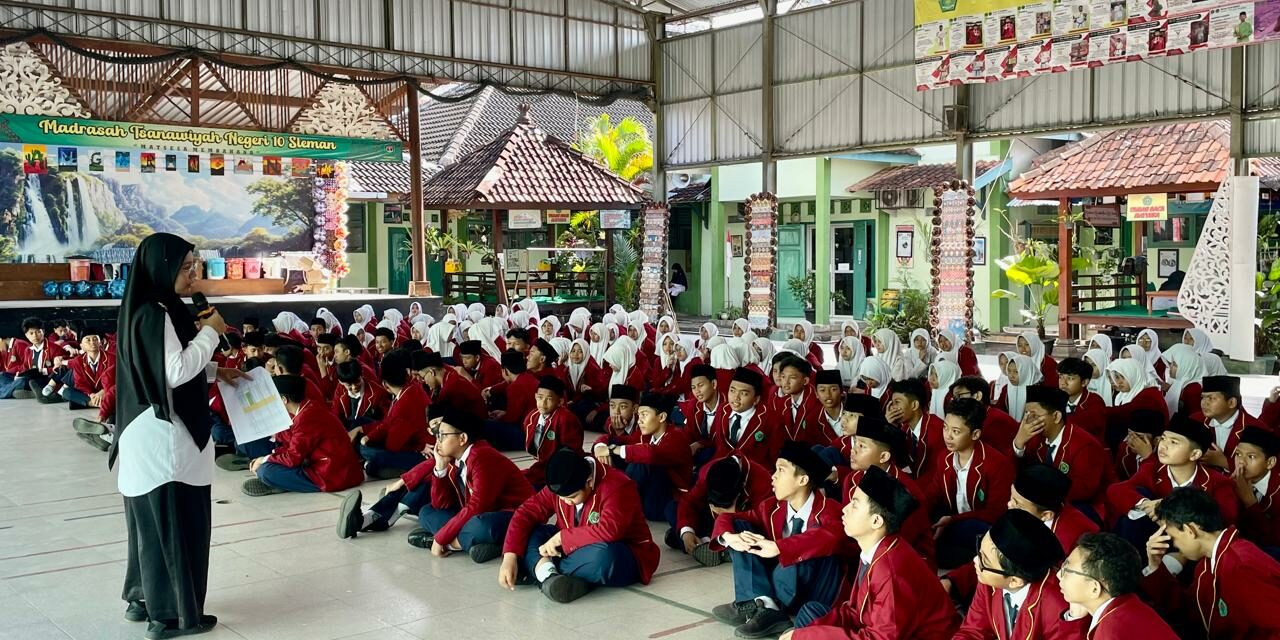 MTsN 10 Sleman Gelar Projek Penguatan Profil Pelajar Pancasila dan Rahmatan lil Alamin (P5RA)