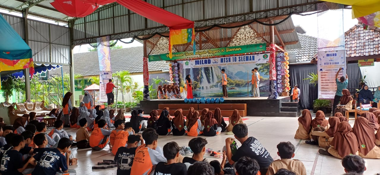 MTsN 10 Sleman Gelar Gladi Bersih Persiapan Milad ke-32 dan Gelar Karya Siswa