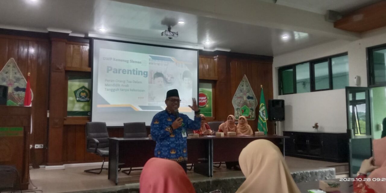 DWP Kemenag Sleman Gelar Pertemuan Rutin, Bahas Peran Orang Tua dalam mendidik anak tanpa kekerasan