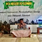 Perkokoh Silaturahmi, Keluarga Besar MTsN 10 Sleman Laksanakan Pengajian Rutin