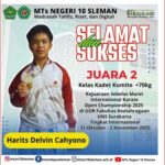 Karateka MTsN 10 Sleman Berlaga di Kejuaraan Internasional Karate UNS 2025