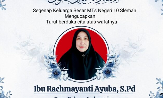 MTsN 10 Sleman Berduka: Salat dan Doa Iringi Kepulangan Bu Rachma Ayuba