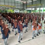 Senam Sehat MTsN 10 Sleman Tanamkan Semangat dan Disiplin