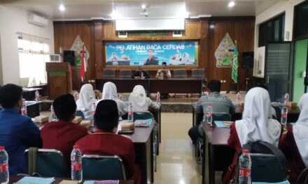 Tingkatkan Literasi, Siswa MTsN 10 Ikuti Pelatihan Smart Reading Pilot Project Dikmad Kemenag Sleman