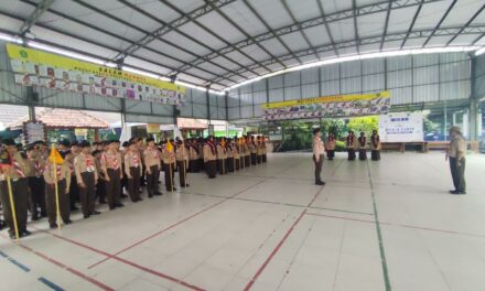 Latih Kecerdasan dan Kekompakan, MTsN 10 Sleman  Gelar  Pendalaman Kode Sandi Pramuka