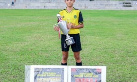 Naufal, Atlet Sepakbola MTSN 10 Sleman, Raih Emas di Jogja Junior Premier League (JJPL)