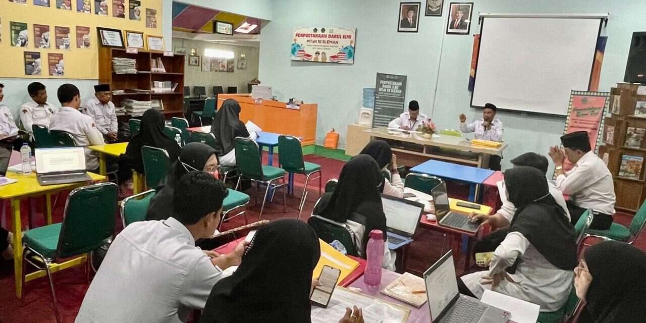Menuju Sukses PKKM, MTsN 10 Sleman Laksanakan Koordinasi