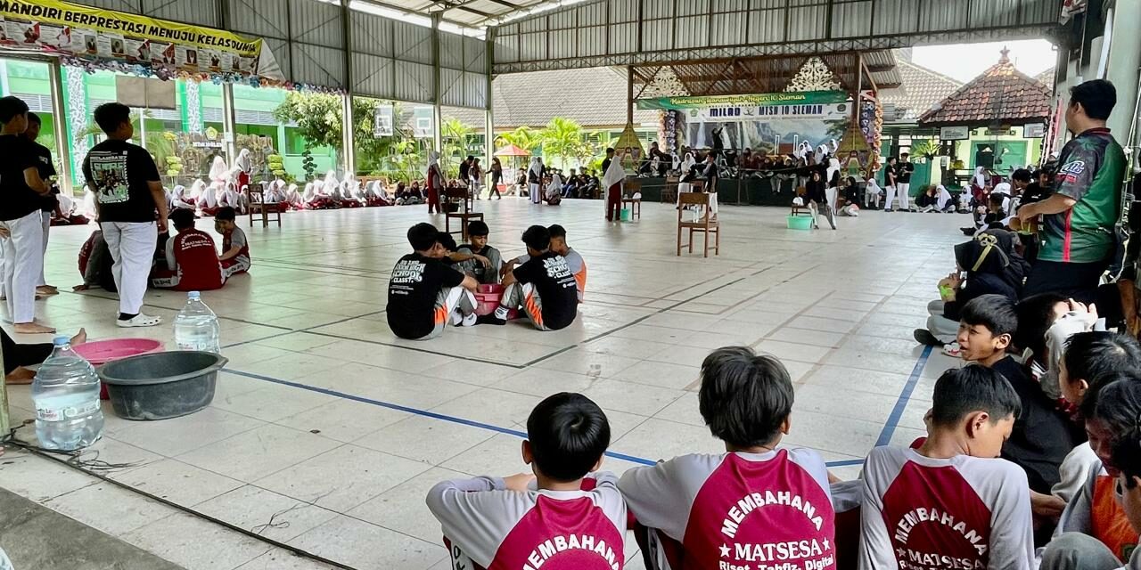 OSIS MTsN 10 Sleman Sukses Adakan Class Meeting Sebagai Ajang Penjaringan Bakat Olahraga