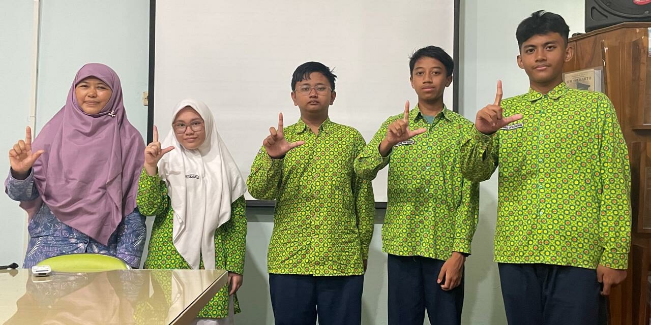 Bekerja dalam Senyap, Calon Jurnalis OSIS MTsN 10 Sleman Laksanakan Praktik Liputan