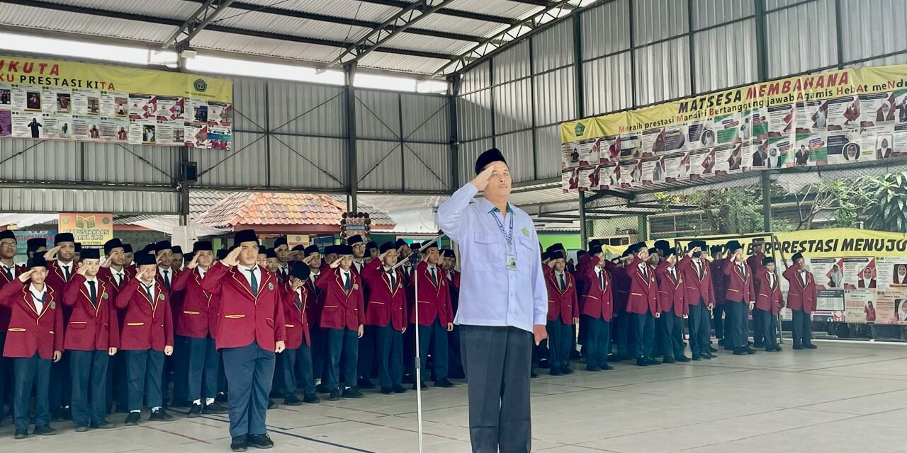 Apel Pagi  MTsN 10 Sleman , Tekankan Pentingnya Aturan dalam Kehidupan