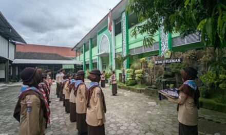Estafet Kepemimpinan Dimulai: MTsN 10 Sleman Resmi Lantik Dewan Penggalang Baru