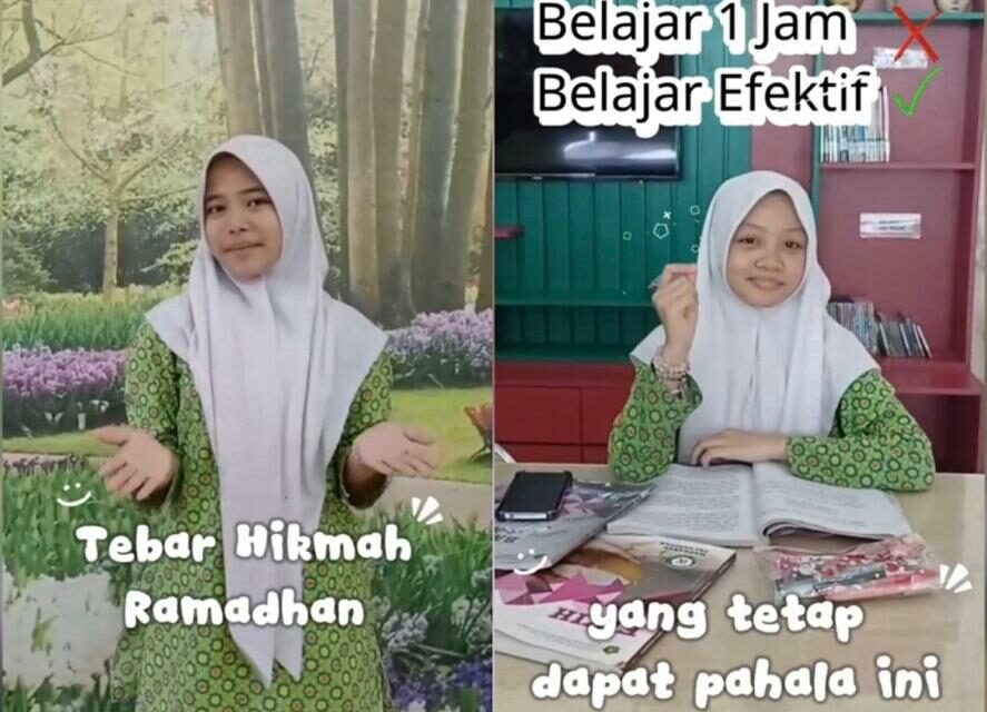 Sinergi Guru dan Murid, MTsN 10 Sleman Produksi Konten Kreatif “Tebar Hikmah Ramadan”