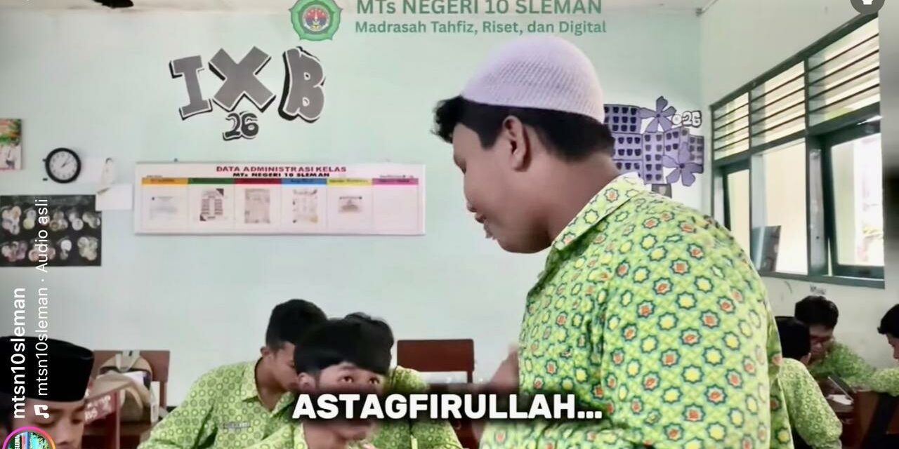 Korma (Konten Romadhan Matsesa) Semarakkan Dakwah Digital MTsN 10 Sleman