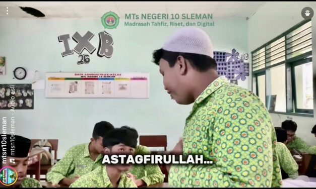 Korma (Konten Romadhan Matsesa) Semarakkan Dakwah Digital MTsN 10 Sleman