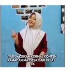 Edisi Perdana Korma MTsN 10 Sleman, Kelas 9A Kemas Keutamaan Menuntut Ilmu dalam Konten Dakwah Kreatif