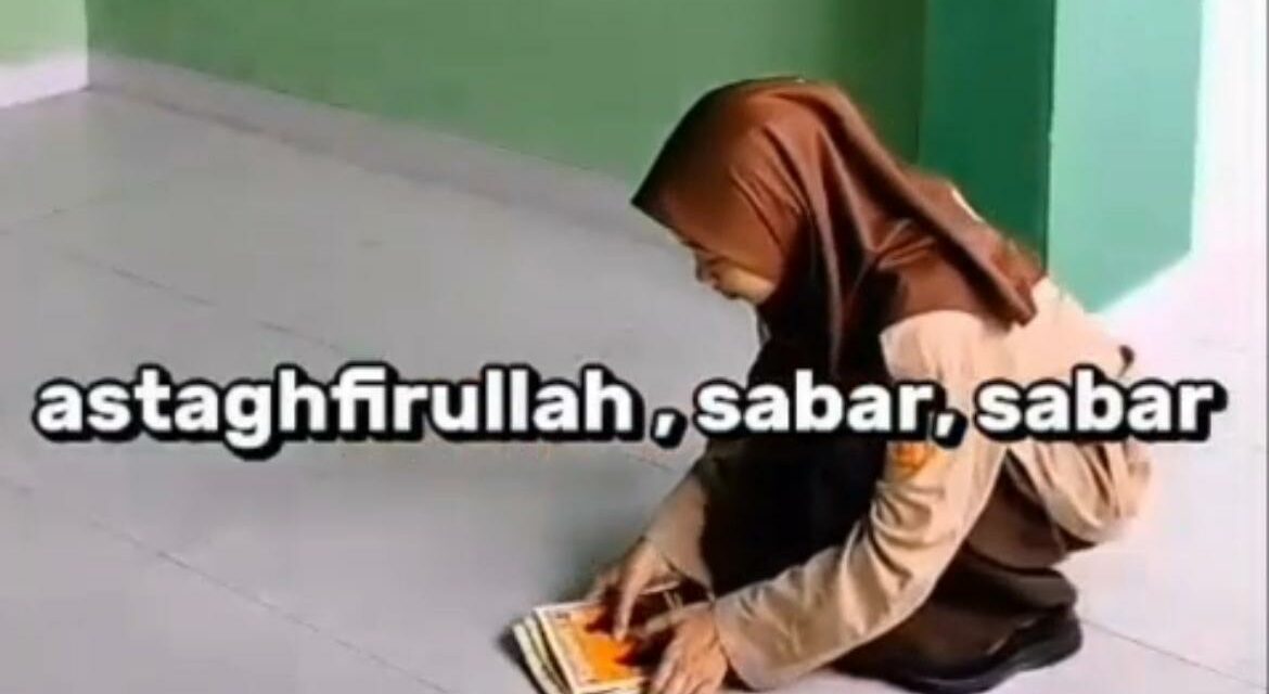 Edisi III Konten Ramadhan (Korma)  MTsN 10 Sleman: Kelas IXC Ingatkan Pentingnya Sabar