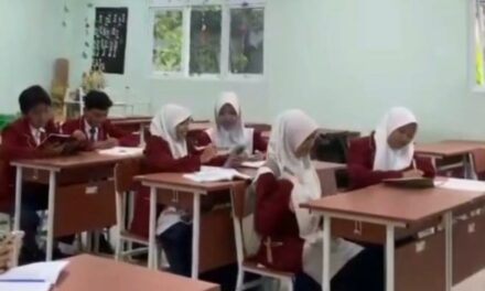 Konten Ramadhan  VIII B MTsN 10 Sleman Angkat Tema Tulus Menolong Tanpa Pamrih