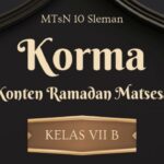 Konten  Ramadhan Edisi 10,  Siswa Kelas 7B MTsN 10 Sleman Ingatkan Pentingnya Menjaga Waktu