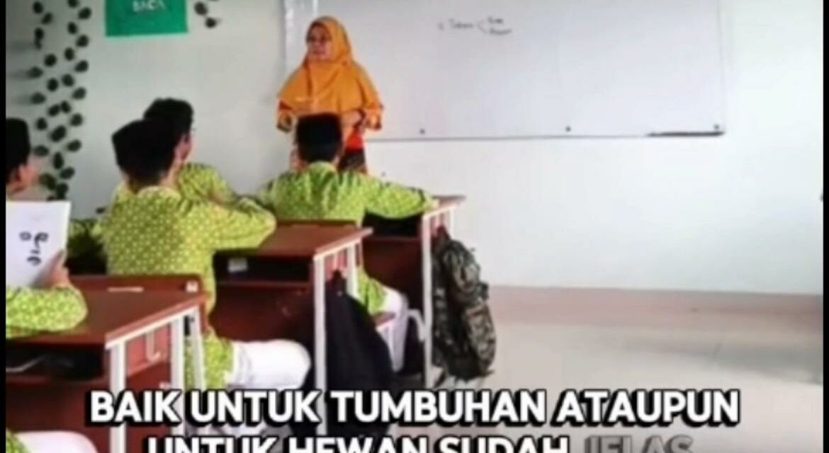 Hargai Ilmu dengan Rasa Malu: Konten Ramadan Ke-9 Garapan Kelas VII A