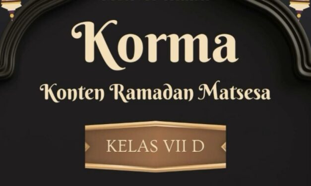 Edisi Terakhir Konten Ramadhan , Kelas VII D  MTsN 10 Sleman Ingatkan Bahaya Tak Jaga  Lisan