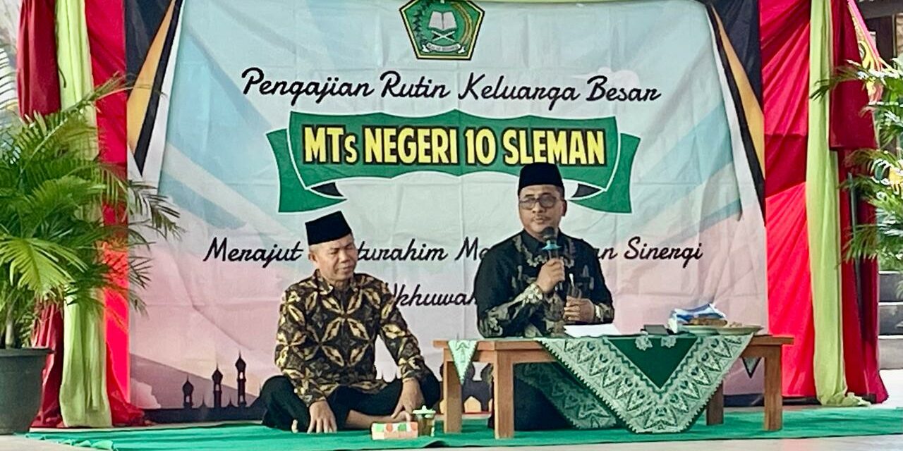 Halalbihalal MTsN 10 Sleman: Raih Pribadi yang Menebar Rahmat dan Berkah