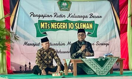 Halalbihalal MTsN 10 Sleman: Tebar Berkah dan Rahmat bagi Sesama