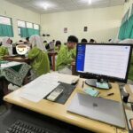 Sinergi Mantap, TKA MTsN 10 Sleman Hari Pertama Terpantau Lancar