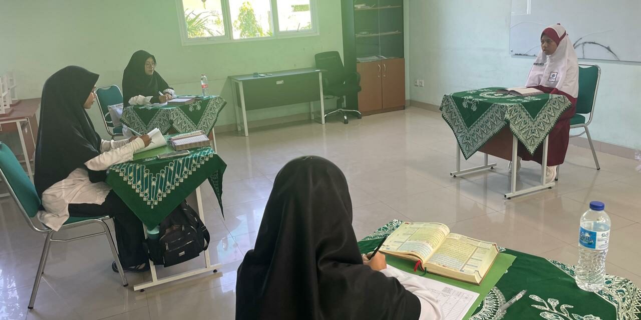 Mantap, Calon Murid Ikuti Seleksi Jalur Tahfiz MTsN 10 Sleman