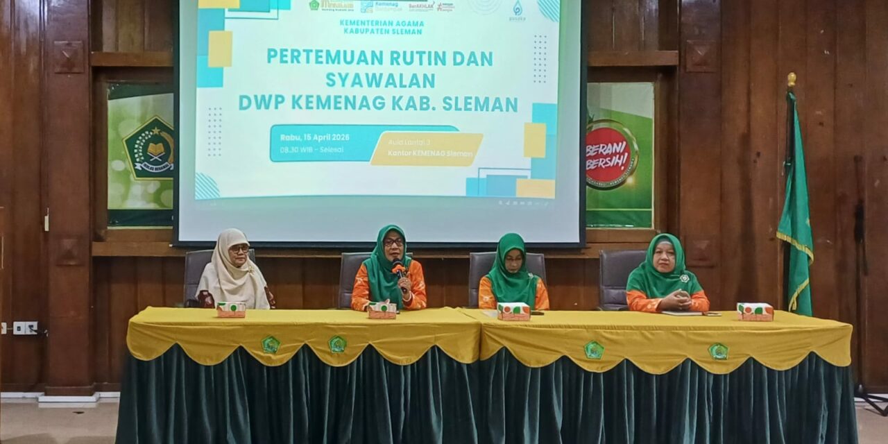 Sinergi Berbalut Kehangatan, MTs N 10 Sleman Ambil Peran dalam Syawalan Dharma Wanita Persatuan (DWP) Kemenag Sleman