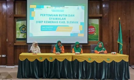 Sinergi Berbalut Kehangatan, MTs N 10 Sleman Ambil Peran dalam Syawalan Dharma Wanita Persatuan (DWP) Kemenag Sleman