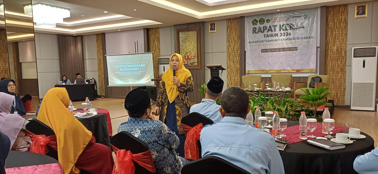 Raker MTsN 10 Sleman Perkuat Reorientasi Tahfiz Berkhidmat