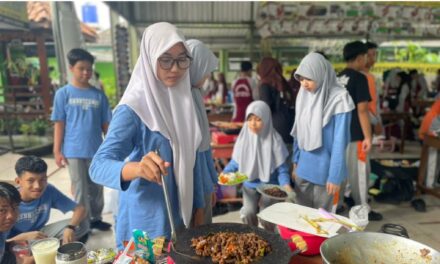 Rayakan Iduladha, Siswa MTsN 10 Sleman Asah Kreativitas Memasak