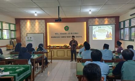 Penguatan Moderasi Beragama MTsN 10 Sleman,  Wujudkan Madrasah Harmonis dan Berintegritas