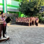 Hari Pramuka MTsN 10 Sleman Mantapkan Langkah Menuju Indonesia Emas 2045