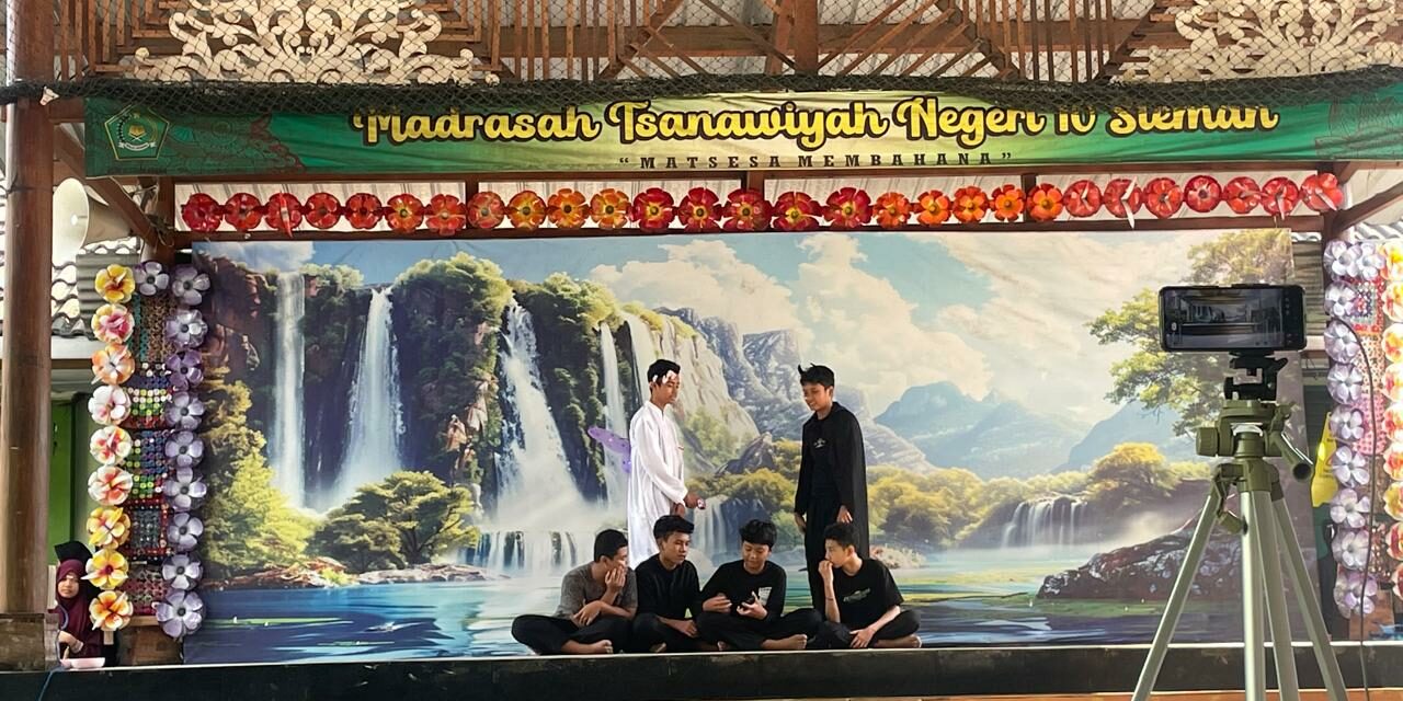 Rayakan Kemerdekaan RI, MTsN 10 Sleman Gelar Adu Kreativitas Seni
