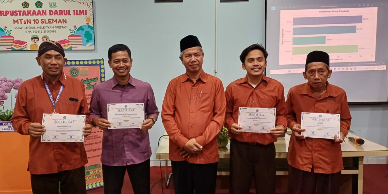 MTsN 10 Sleman Tetapkan Agen Perubahan, Siap Wujudkan Perubahan Nyata di Madrasah