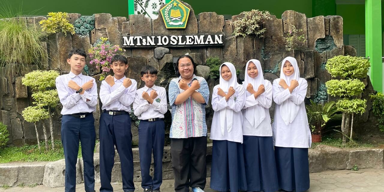 Hebat, Dua Tim Riset MTsN 10 Sleman Lolos 30 Besar OMI Tingkat Nasional