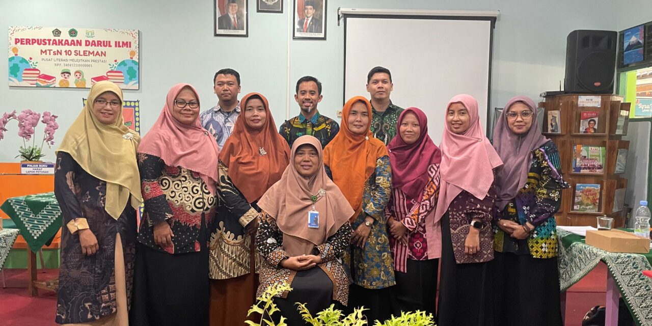 Guru MTsN 10 Sleman Presentasikan Inovasi Pembelajaran dalam Program Induksi Guru Pemula Madrasah